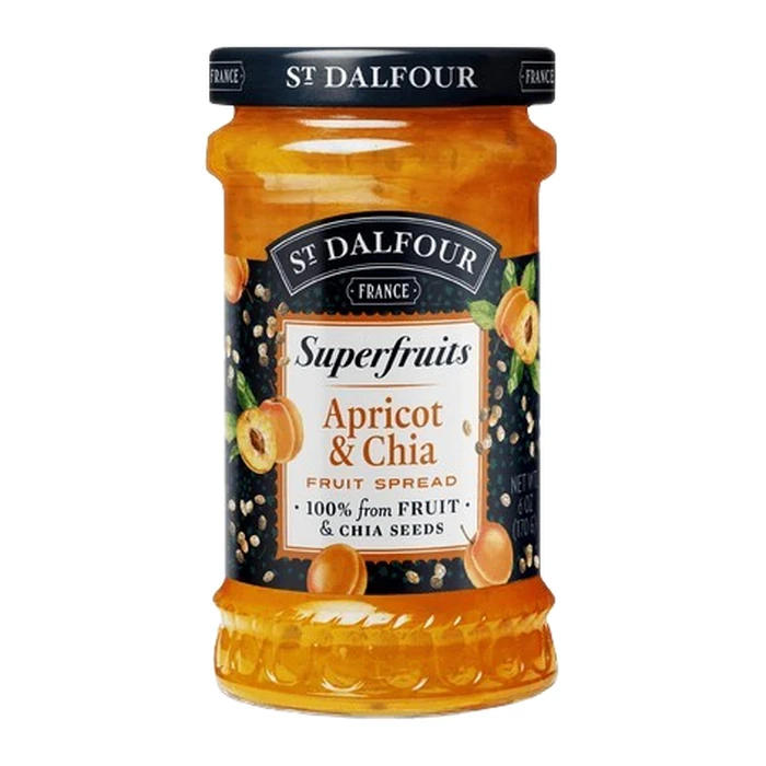 dzem-morela-chia-170g-st-dalfour-white Dżem morelowy z nasionami chia St. Dalfour Superfruits 170 g