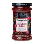 Dżem truskawkowy z jagodami goji St. Dalfour Superfruits 170 g