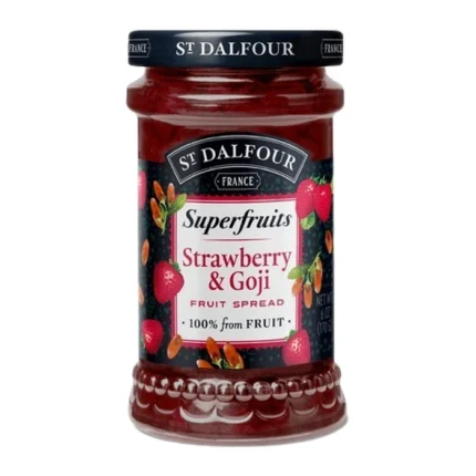 Dżem truskawkowy z jagodami goji St. Dalfour Superfruits 170 g