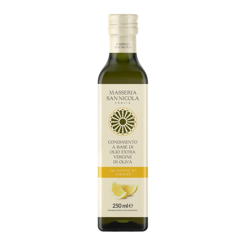 Oliwa z oliwek extra vergine o smaku cytryny Masseria San Nicola 250 ml