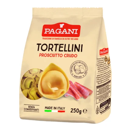 Tortellini z szynką prosciutto crudo Pagani 250 g