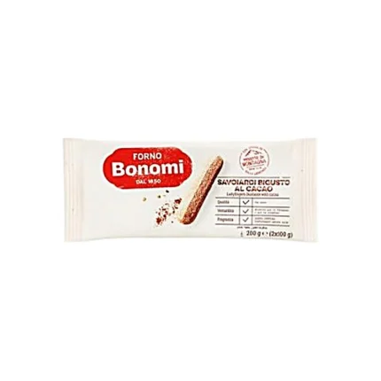 Biszopty o smaku wanilia/kakao Bonomi 200 g