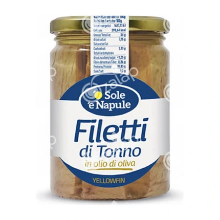 Filety z tuńczyka w oliwie O Sole e Napule 400 g