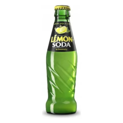 Lemon soda szklana butelka Fonti di Crodo 200 ml