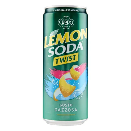 Lemon soda twist zero cukru Fonti di Crodo 330 ml