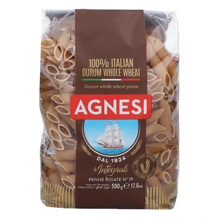 Makaron penne rigate integrali Agnesi 500 g