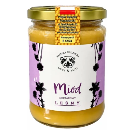 Miód leśny Pasieka Rodzinna Wnuk & Bacia