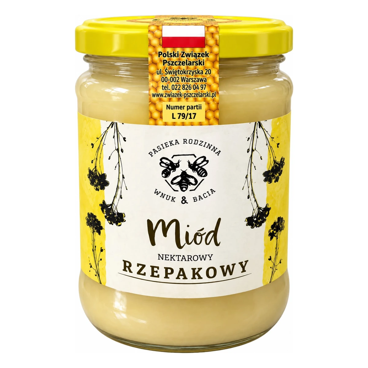 miod-rzepakowy-pasieka-rodzinna-wnuk-bacia Miód rzepakowy Pasieka Rodzinna Wnuk & Bacia