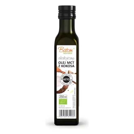 Olej MCT z kokosa BIO Batom 250 ml