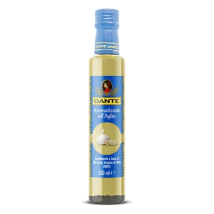 Oliwa z oliwek extra vergine smak czosnek Olio Dante 250 ml