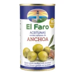 Oliwki zielone nadziewane anchois El Faro 350 g