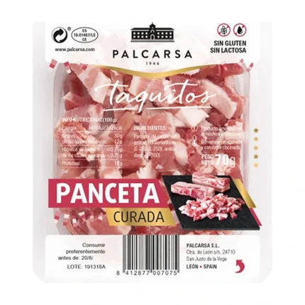 Panceta curada kostka Palcarsa 70 g