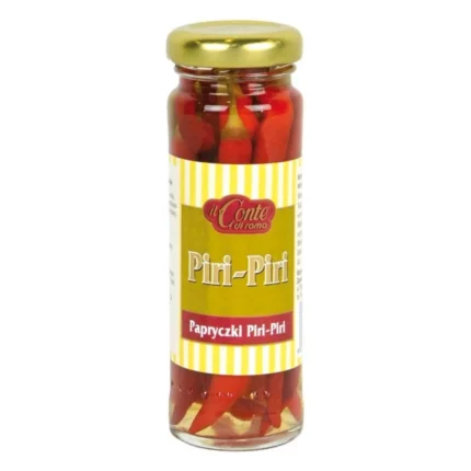 Papryczki piri piri z szypułkami w zalewie Il Conte 100 g