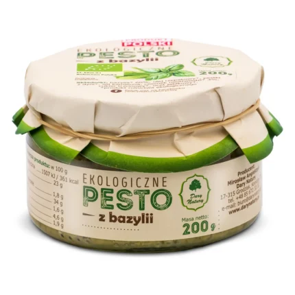 Pesto bazyliowe BIO Dary Natury 200 g