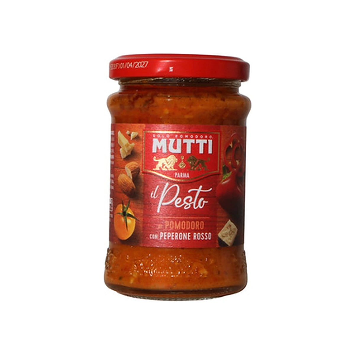 pesto-z-pomaranczowych-pomidorow-mutti-180-g Pesto z pomarańczowych pomidorów Mutti 180 g