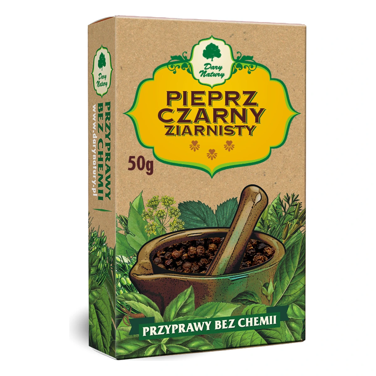 pieprz-czarny-ziarnisty-dary-natury-50-g Pieprz czarny ziarnisty Dary Natury 50 g