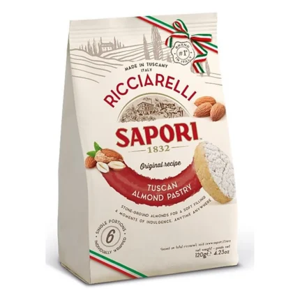 Ricciarelli ciastka migdałowe Sapori 120 g