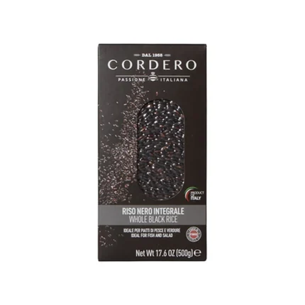 Ryż nero integrale Cordero 500 g