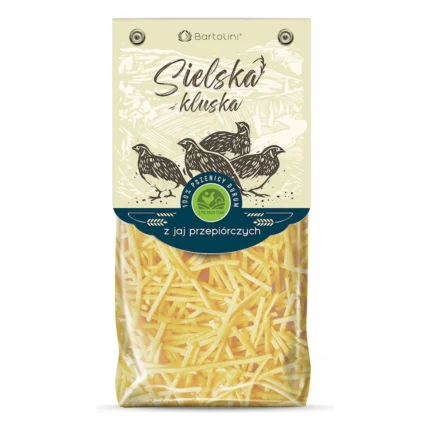 Sielska kluska makaron z jaj przepiórczych Bartolini 250 g
