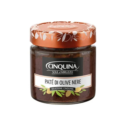 Tapenada z czarnych oliwek Cinquina 200 g